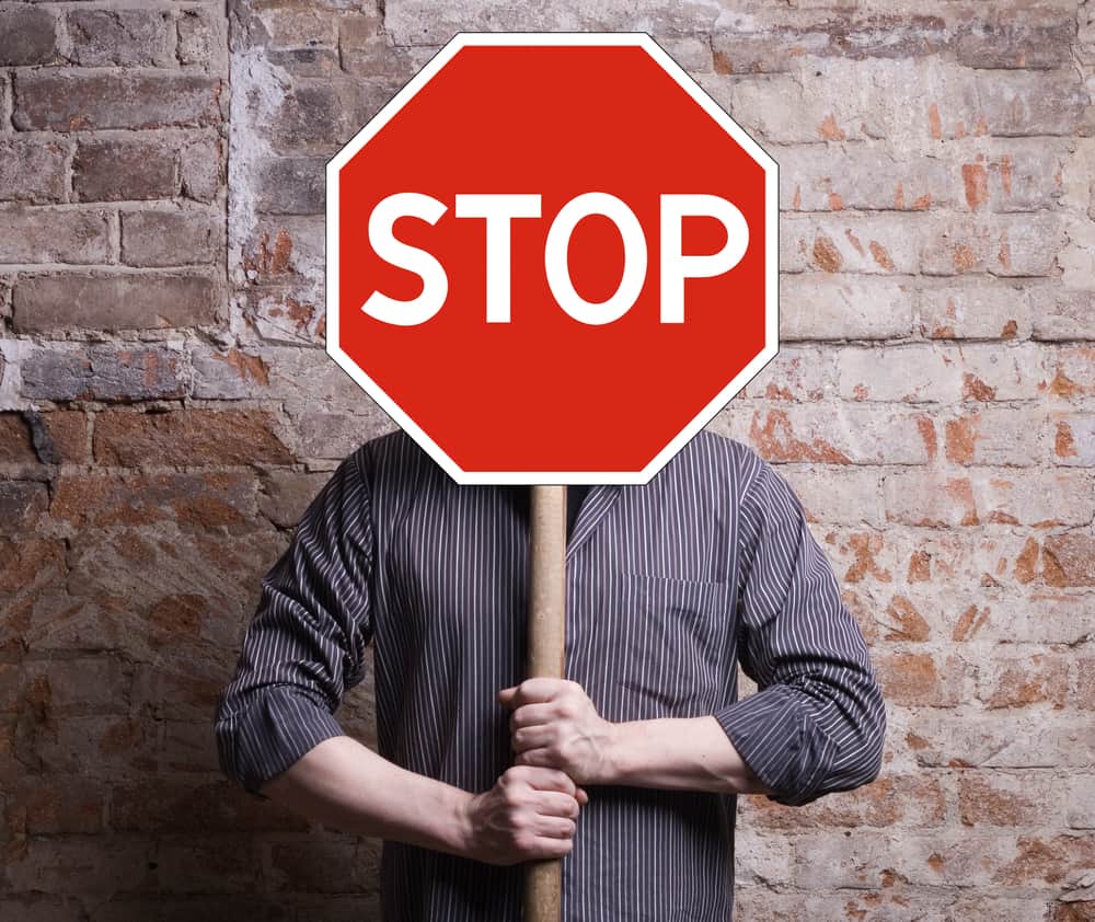Stop action
