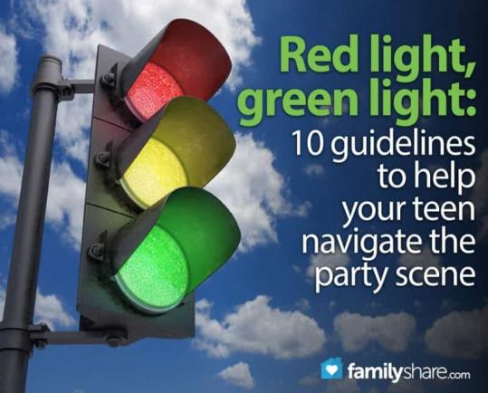 red light green light party