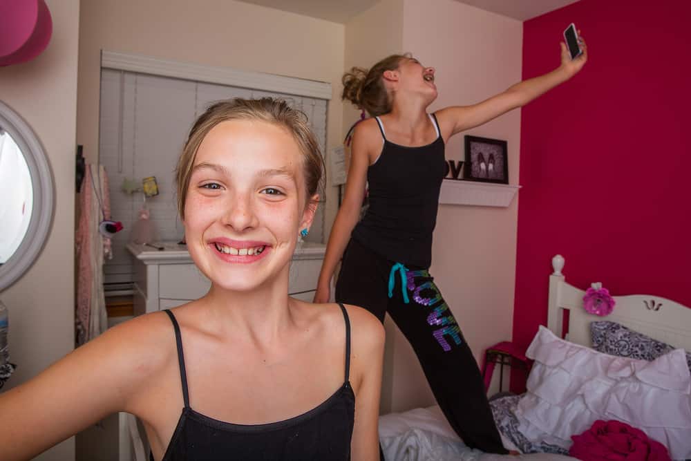 Teen selfies cute Racy selfies