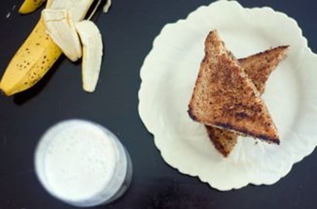 Caramelized Banana PB + J with Spicy Pepper Jelly Recipe on Food52