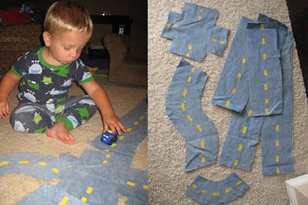 Easy Fabric Roads | Crafts for Kids | PBS Parents