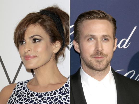 Eva Mendes and Ryan Gosling