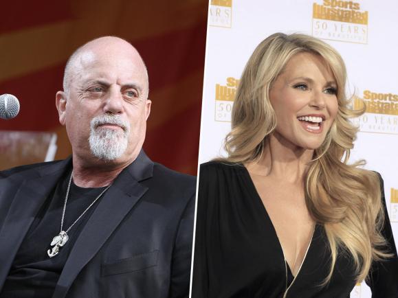 Billy Joel and Christie Brinkley