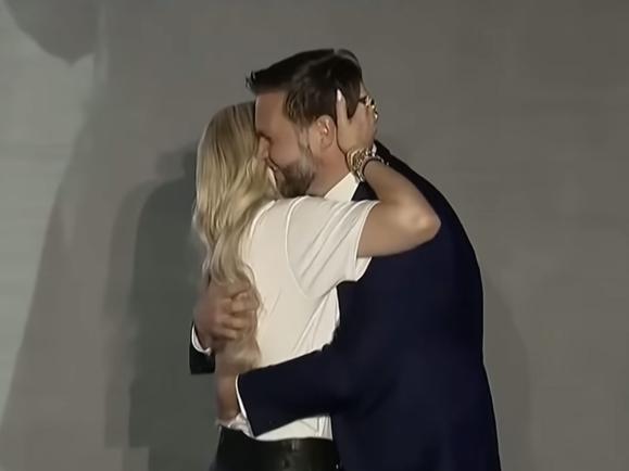 JD Vance and Erika Kirk